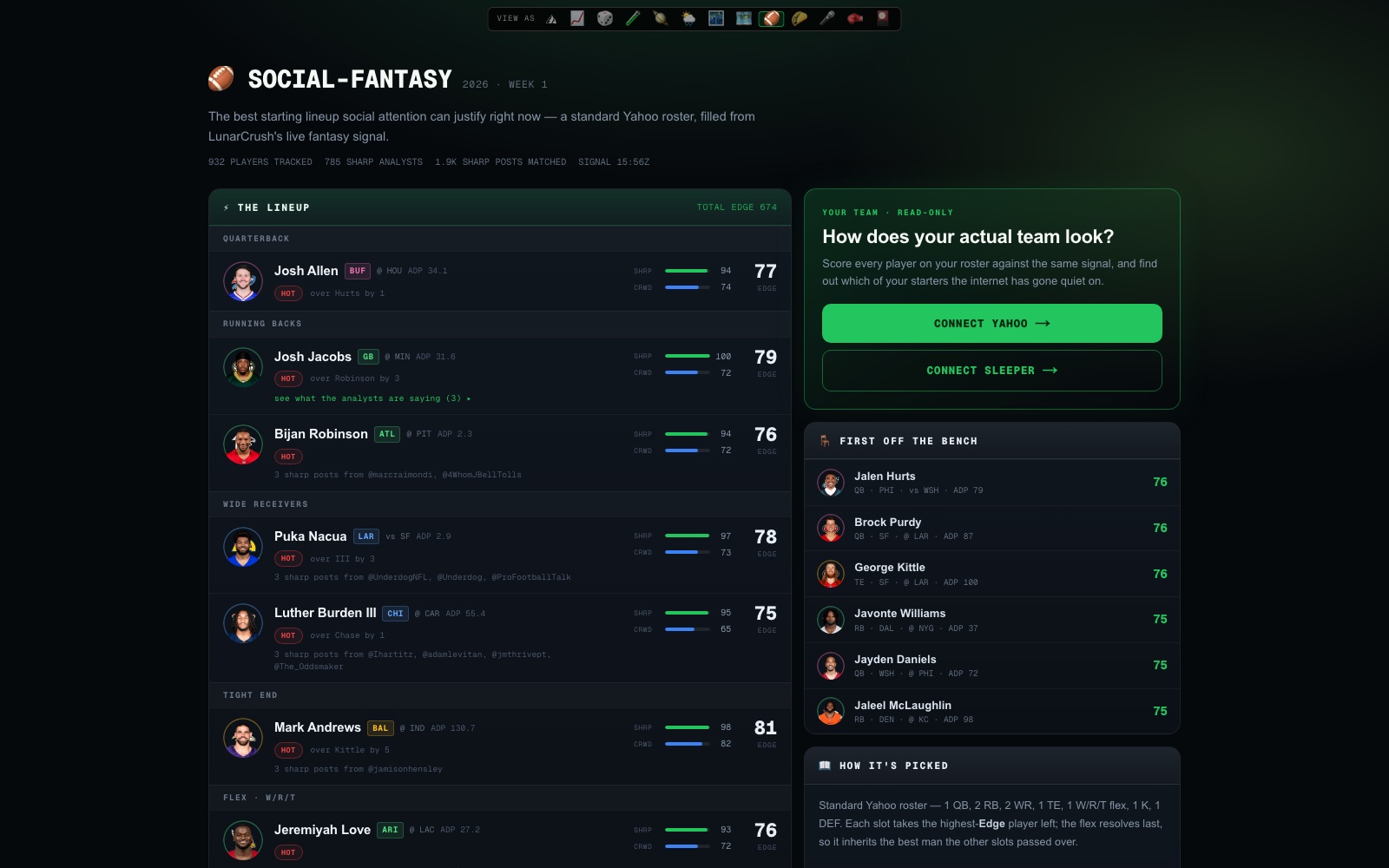 SOCIAL-FANTASY preview